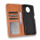(Brown) Leather Case for Xiaomi Redmi Note 9T 5G / Note 9 5G 4