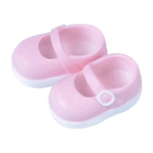 (2cm, Pink) Doll Shoes Action Figure Body 1:12 for BJD Doll Costume Accessory Tiny Shoes
