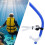 Swimming Snorkel  Dry Snorkel with Push Strap for Pool 2