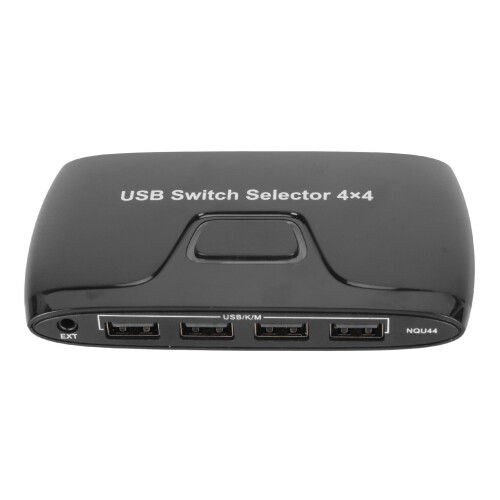 4-Port-USB-2.0-Switch-Selektor, 4 Computer teilen 2