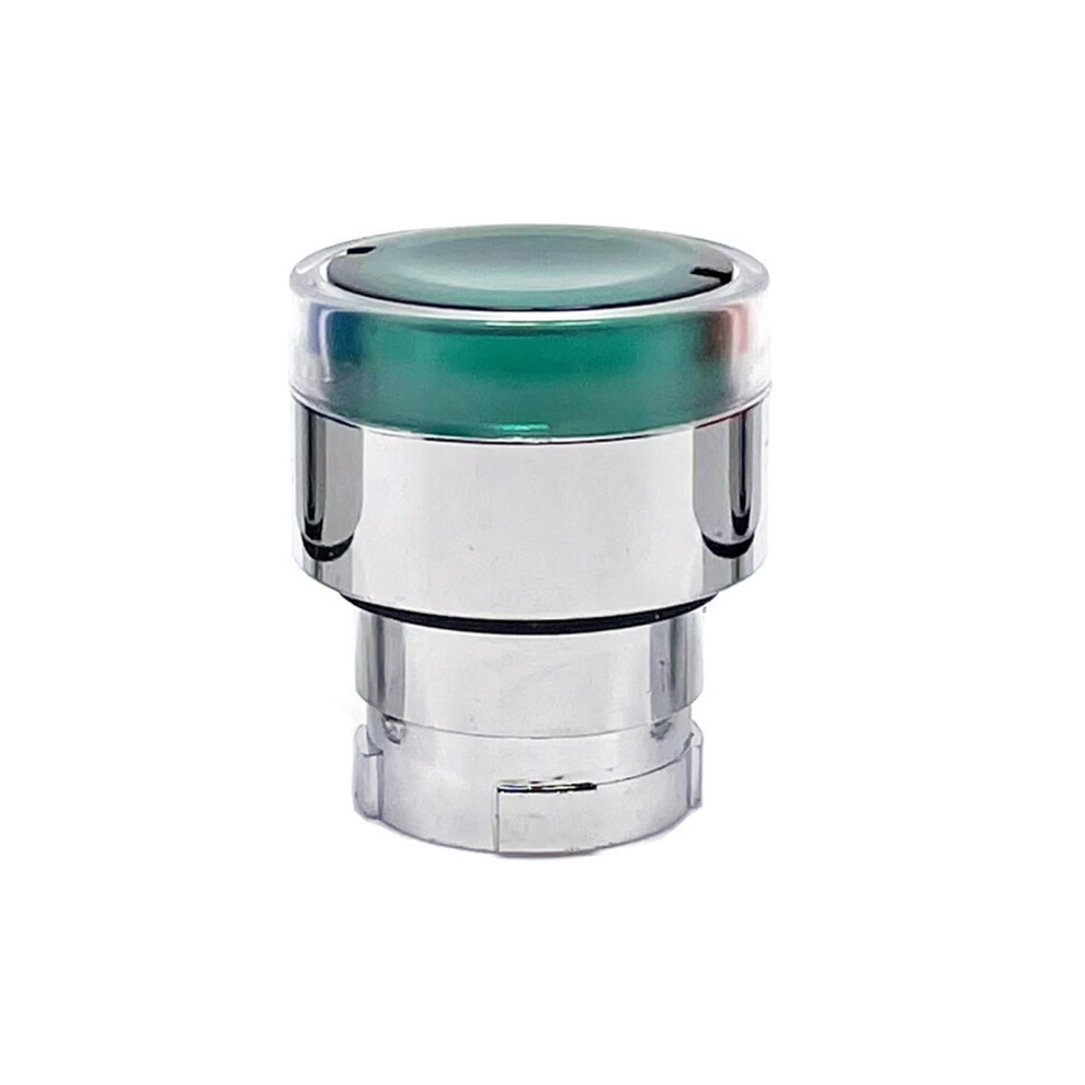 Zb2 Flat Button With Light Xb2b Series Green Red 220V Selfreset Metal Button Switch(Zb2bw33cgreen) 9412369528841