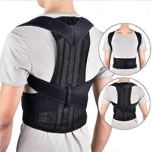 (M) Posture Corrector Back Posture Brace Clavicle Support Stop Slouching And Hunching Adjustable Back Trainer Unisex Bone Care--Yvan 2