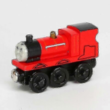(james) Thomas & Friends Wooden Railway Train Set with Spencer Handel Bertie Molly Model Trains Educational Toy for Children