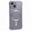 (Grey) MagSafe Compatible Hard PC Case for iPhone 15 Frameless Protective Phone Cover 1