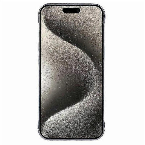 (Grey) MagSafe Compatible Hard PC Case for iPhone 15 Frameless Protective Phone Cover 1