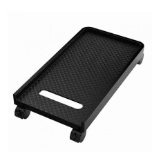(B) Cpu Stand Mobile Desktop Tower Computer Floor Stand Rolling Caster Wheels Universal Pc Computer Holder Cart