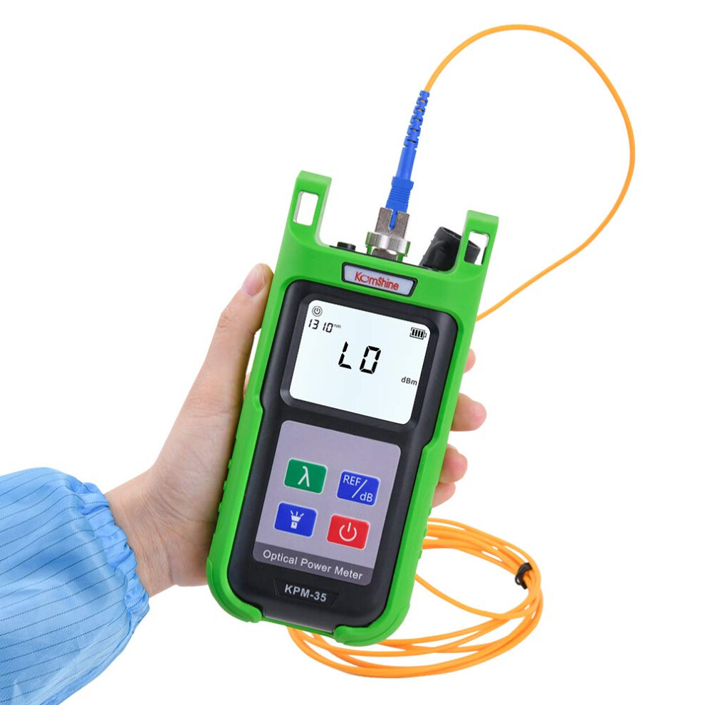 7010Dbm 7 Wavelengths 850/980/1300/1310/1490/1550/1625Nm Led Built In Optic Fiber Power Meter 9412369530721