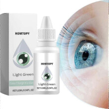 (green) Changing Eye Drops, 10ml Natural Safe Vibrant Eye Color Transformation for Men Women