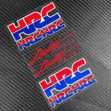 (HRC with Linited SET) Reflective Limited Edition Car Stickers Motorcycle Decals Tank Stickers For Honda Hrc Cbr Racing Whole Set
