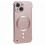 (PinkGold)MagSafe Compatible Hard PC Case for iPhone 15 Frameless Protective Phone Cover 1