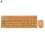 (Mouse Keyboard)Keyboard Bamboo Mouse Wireless Wooden Combo Set Natural Devices Environmental 1