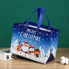 (Santa Claus Snow Land) Candy Packaging Box,4pcs Christmas Theme Party Decor Eco Nice Decorations Christmas