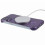 (Purple)MagSafe Compatible Hard PC Case for iPhone 15 Frameless Protective Phone Cover 8