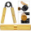 (red 200LBS)Hand Gripper Set,heavy Grippers, Grip Strength Trainer 2