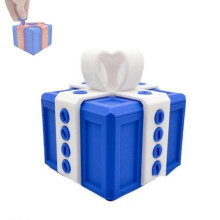 (White)Annoying Gift Box With Screws Prank Screw Box Hilarious Money Card Container