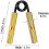 (silvery 100LBS)Hand Gripper Set,heavy Grippers, Grip Strength Trainer 2