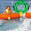 Water Ski tow cable, quick release with float, stainless steel hook 2