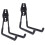 Wall Mount Storage Hooks, Garage Utility Anti-Slip Coating for Space Saving (2Pcs) 7