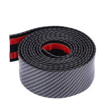 Auto Splitter4Vehicle : Amélioration extérieure pour véhicule, spoiler de carrosserie, garniture de pare-chocs en caoutchouc avec finition fibre