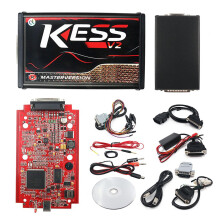 Kess V2 V5.017 Online Version Red PCB Support 140 Protocol No Tokens Limitation for Kess V2 OBD2 Manager Tuning Kit Auto Truck ECU Programmer