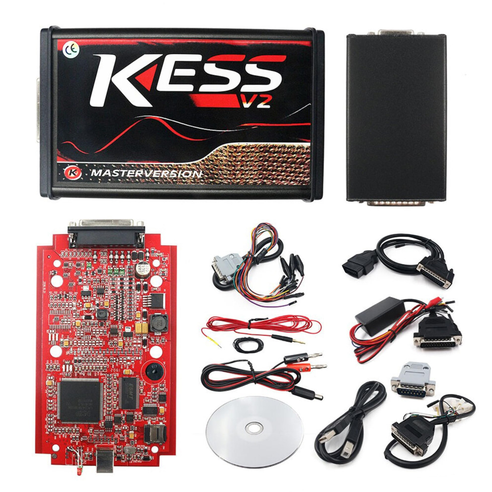 Kess V2 V5.017 Online Version Pcb Support 140 Protocol No Tokens Limitation For Kess V2 Obd2 Manager Tuning Kit Auto Truck Ecu Programmer Red 9426802013115