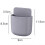 (White)Storage Box Eco-friendly Punch Free Plastic Wall Mounted Storage Rack For Home 4
