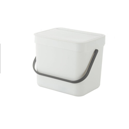Compact Kitchen Trash Can, Odor-Blocking & Fruit Fly Free Small Countertop Compost Bin with Versatile Placement Options, Easy Access for Daily Cooking
