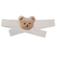 Fermacravatta per tenda con orsetto dei cartoni animati, grazioso cinturino di peluche per la decorazione della cameretta dei bambini, materiale