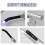 (US plug, Silver) Dentals LED Curing Light Lamp Machine High Brightness Dentals Curing Lamp for Dentals Prosthesis 2