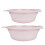 Quick-Drain Collapsible Basins, Space Saving Stackable For Kitchen And Bathroom, Microwave Safe, Portable Travel Bathroom Accessories (2PCS) 3