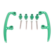 Kit de rieles para asientos traseros para Kawasaki Z650 2017-2018, pasamanos para pasajeros con instalación en ambos lados y construcción de