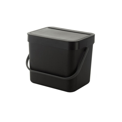 Compact Kitchen Trash Can, Odor-Blocking & Fruit Fly Free Small Countertop Compost Bin with Versatile Placement Options, Easy Access for Daily Cooking
