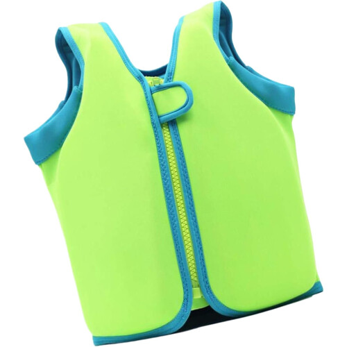 Adjustable  Float Vest for Age 412  Outdoor Beach Green 2