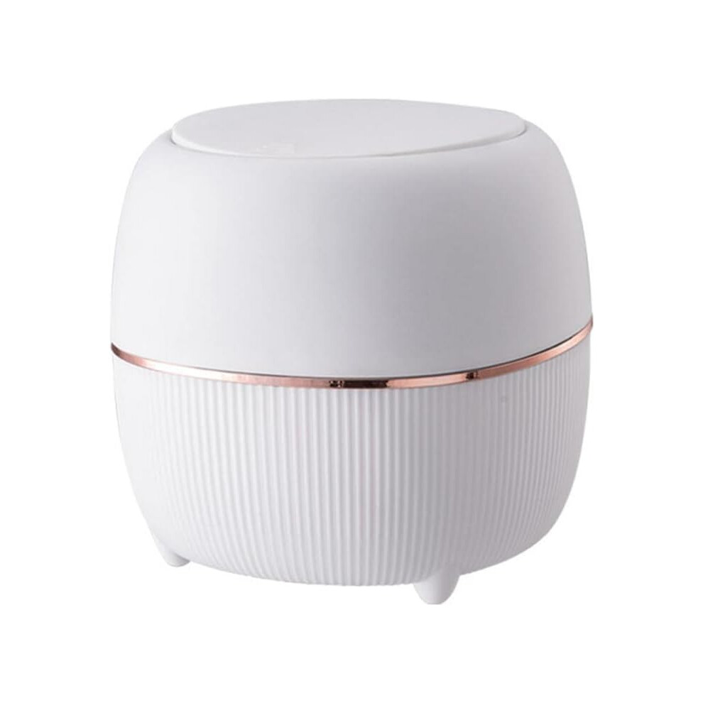 Contemporary Desktop Bin, Modern Mini Trash Can For Office Desks, Countertop, & More, Featuring A Space-Saving Design And Lid For Odor Control (1P 9453559999447