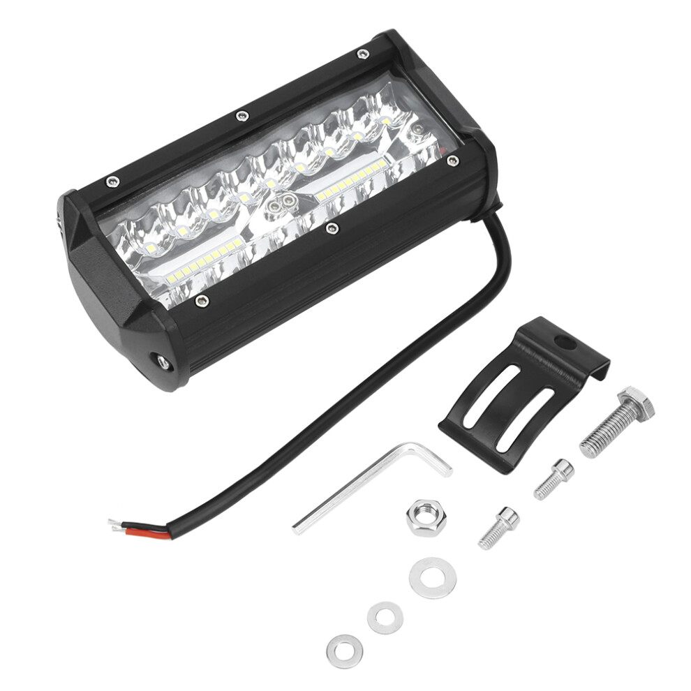 Work Bar W/ Spot Flood Combo Beam, Waterproof 4 Vehicle Off Road Ing Solutions, Triple Row Led High Brightness Design W/ Multi-Angle Light 9139052848429