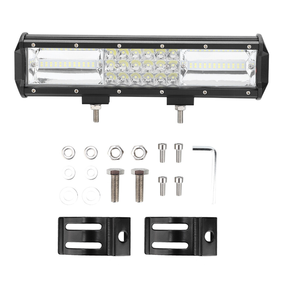 Work Bar W/ Spot Flood Combo Beam, Waterproof 4 Vehicle Off Road Ing Solutions, Triple Row Led High Brightness Design W/ Multi-Angle Light 9139052848405