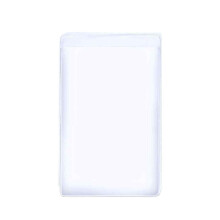 Holdbare kortholdere i PVC-materiale, tydelig design for enkel kortidentifisering, robuste kortbeskyttere med lett skyvedesign (9,3 x 6 cm)