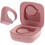 (pink) Fingertip Bluetooth Remote Control, Wireless Page Turner With Charging Case Compatible With Iphone Android Ipad Cell Phone 1