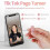 (pink) Fingertip Bluetooth Remote Control, Wireless Page Turner With Charging Case Compatible With Iphone Android Ipad Cell Phone 2