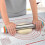 (Only Rolling Pin)17' Adjustable Rolling Pin & Pastry Baking Mat Set, Stainless Steel Dough Roller with Guide & Scale Kitchen Baking Tool 3