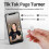 (white) Fingertip Bluetooth Remote Control, Wireless Page Turner With Charging Case Compatible With Iphone Android Ipad Cell Phone 2
