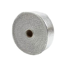 (25mm,Silver)Motorcycle Exhaust Thermal Tape Wrap Muffler Thermal Tape Car Heat Insulation