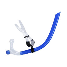Schnorchel with head strap, swimming equipment for pool, open water, diving, snorkeling for men women Blue