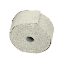 (25mm,Beige)Motorcycle Exhaust Thermal Tape Wrap Muffler Thermal Tape Car Heat Insulation