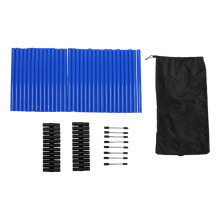 football training agility poles, football training bats, football training poles for indoor and outdoor use, improve the, blue