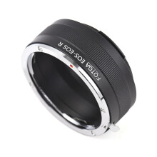 High Precision Aluminum Lens Adapter Ring for EF-S to RF Mount Black