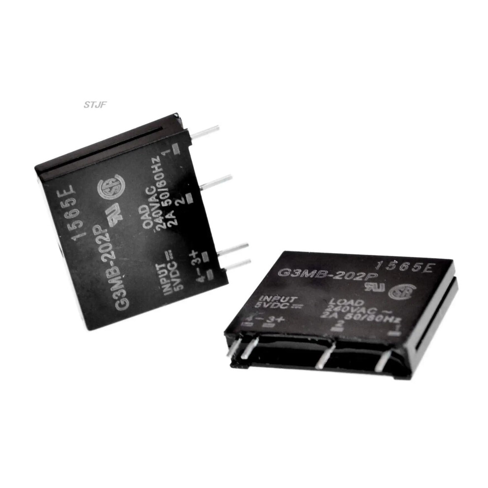 10Pcs/Lot Original Solid State Relay G3mb202p Dcac Pcb Ssr In 5Vdc,Out 240V Ac 2A 9189345733437