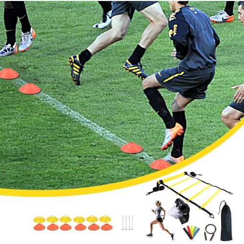 SpeedAgilityTraining set, Adjustable soccer training, for sports 1