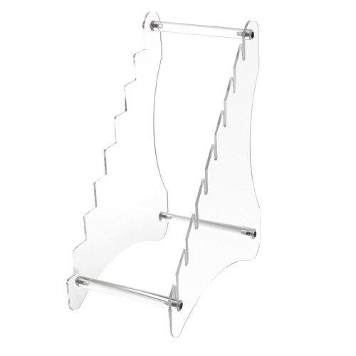 Acrylic knife display stand  desktop presentation stand