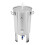 Cuve de fermentation 30 litres professionnel acier inoxydable 4